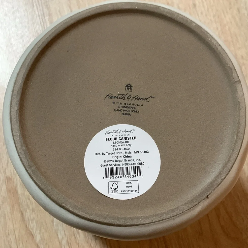 Hearth & Hand with Magnolia - Kitchen Canister Collection (Flour)